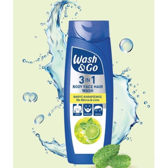 WASH & GO MEN BATH...