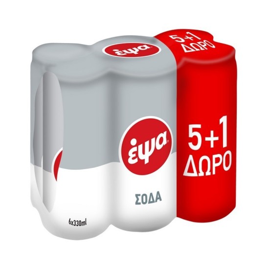 ΕΨΑ ΣΟΔΑ ΚΟΥΤΙ 330ML 6PACK...