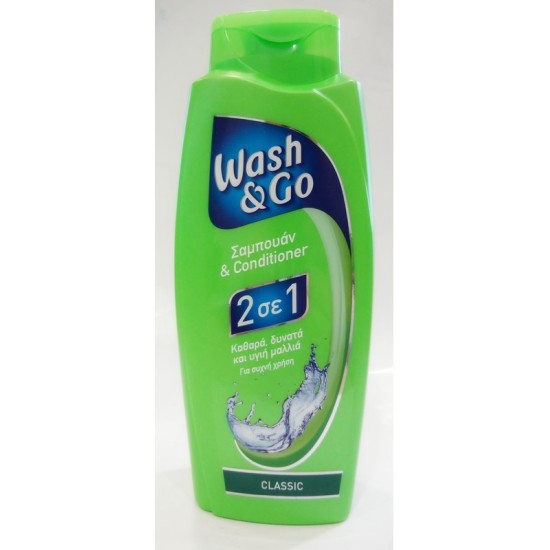 WASH & GO SHAMPOO 2in1...