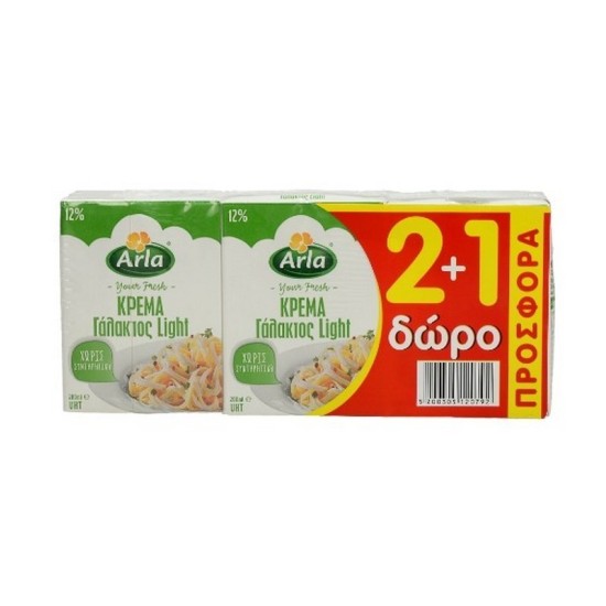 ARLA ΚΡΕΜΑ ΓΑΛΑΚΤΟΣ LIGHT...